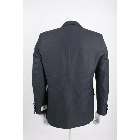 U.S. Polo Assn Mens Gray Tuxedo style Blazer Suit Coat Size 40R Formal NWT - Picture 4 of 6